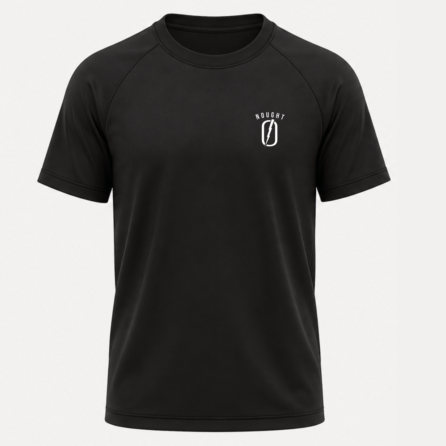 NOUGHT Youth Premium Cotton Tee - Black Chumming the water