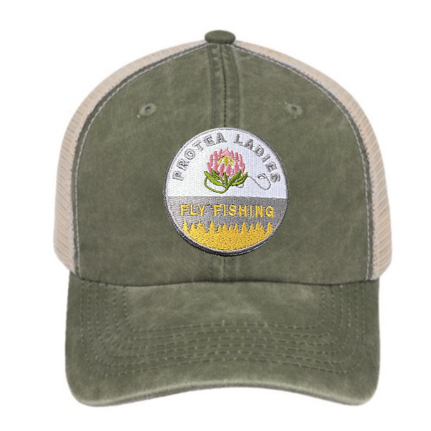 Classic Vintage cap with Protea Ladies logo