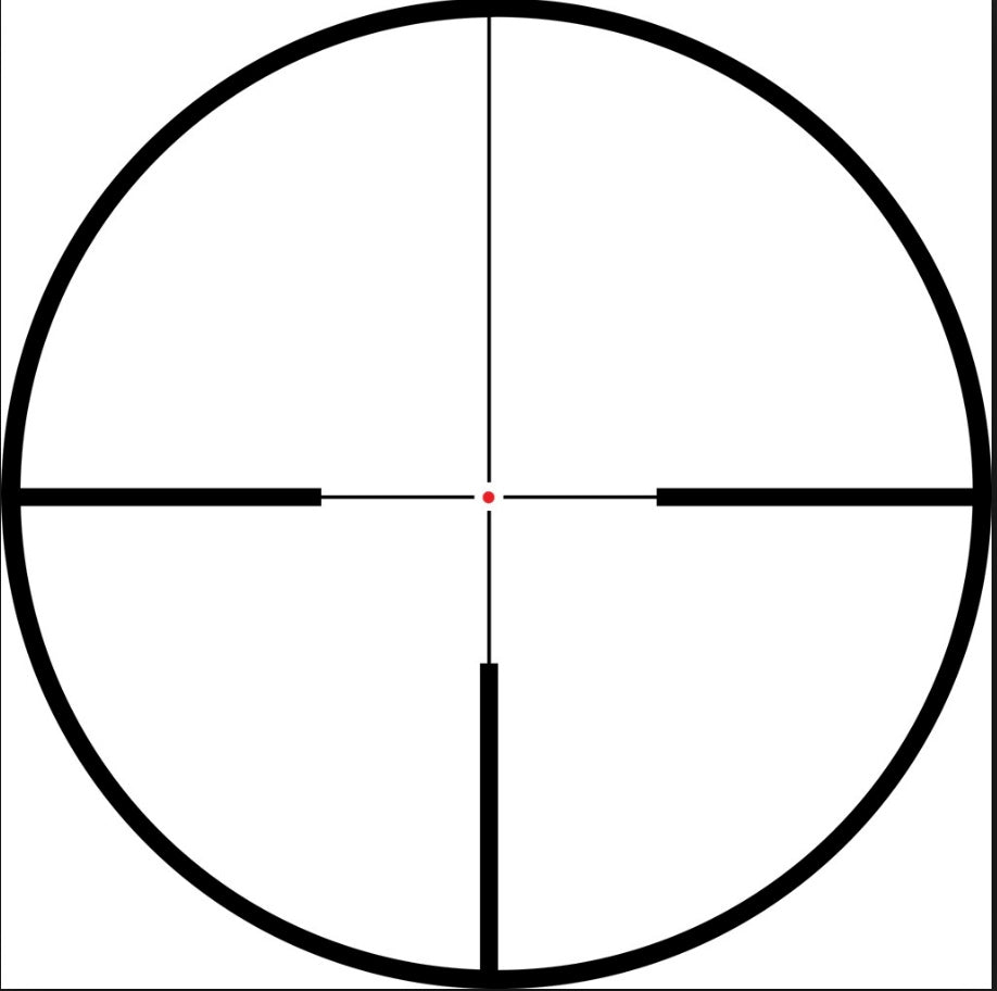 Rudolph V1 2.5-15x50mm D2 IR reticle