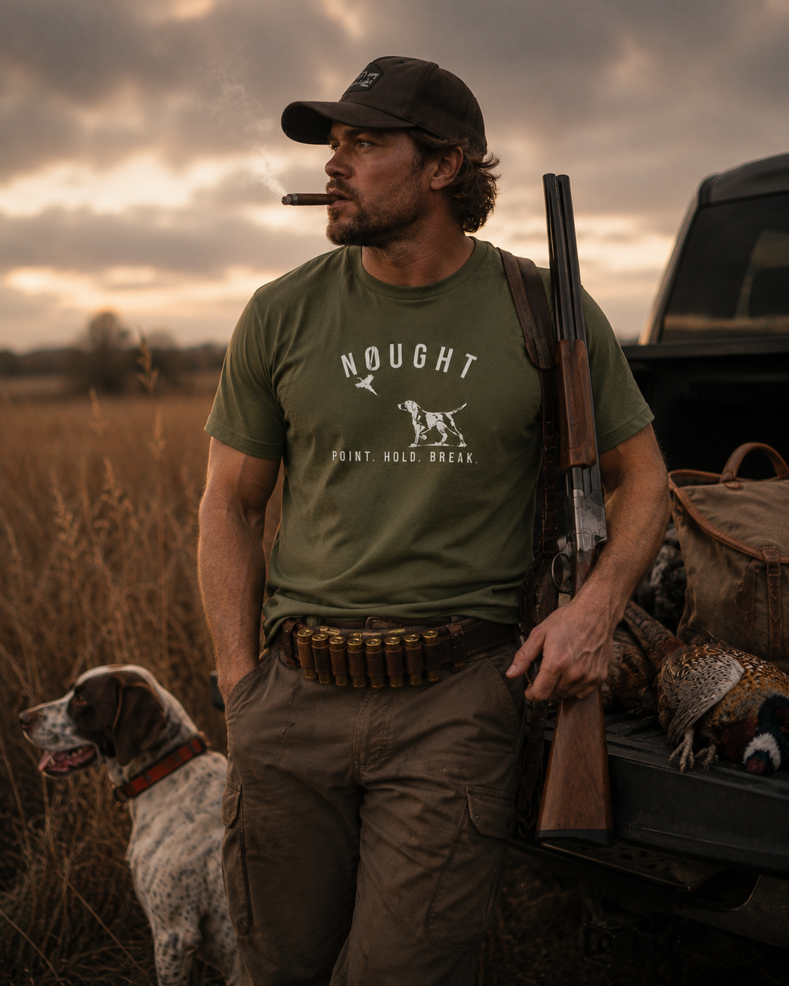NOUGHT Premium Cotton Tee - GSP Sage