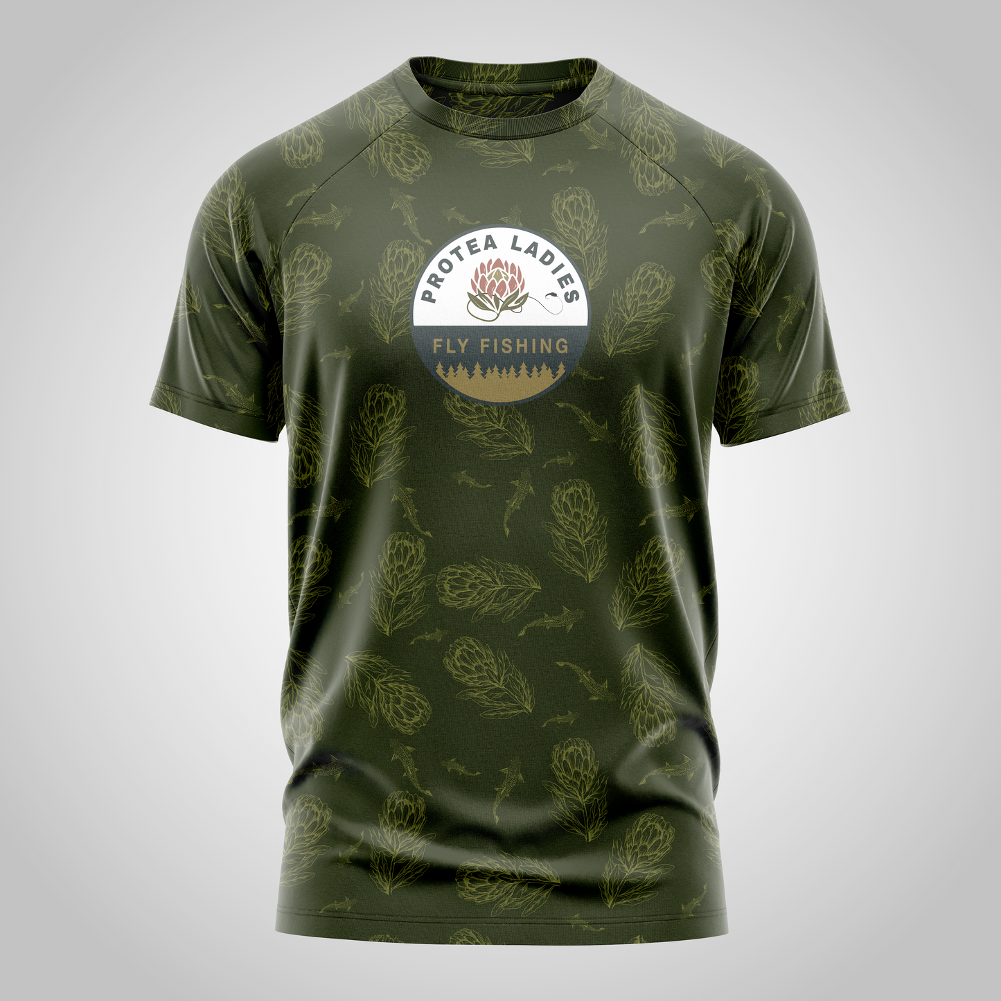 Mens Proteas Ladies Green and Gold