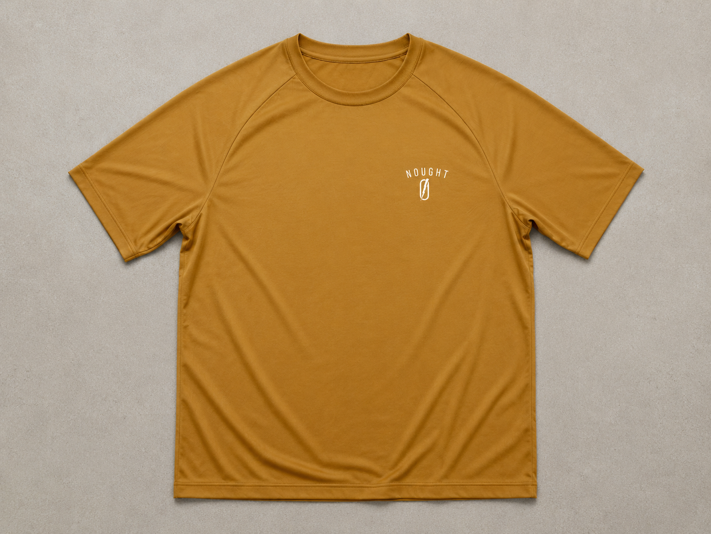 NOUGHT Premium Cotton Tee - Mustard Mermaid