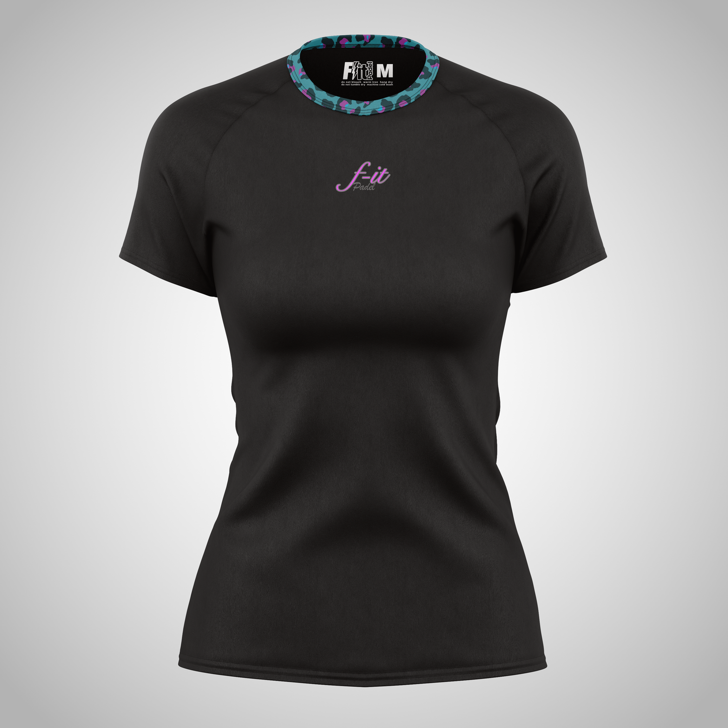 Womens Pro Performance Padel T-shirt - Animal Print