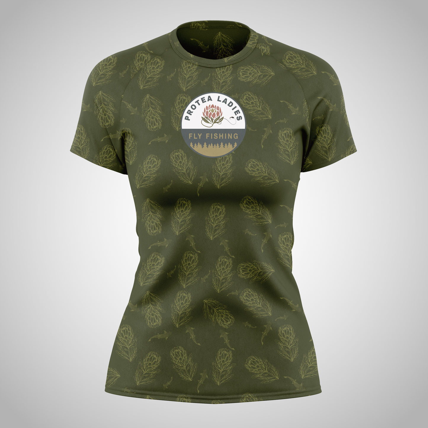 Women's Proteas Ladies Green and Gold