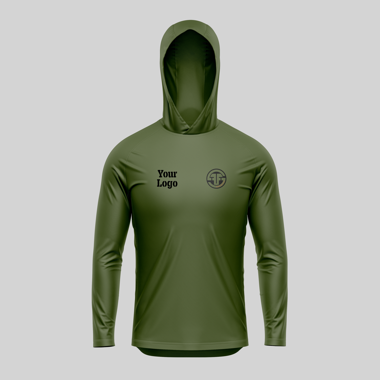 Mens Pro Sun Hoodie - Custom Logo