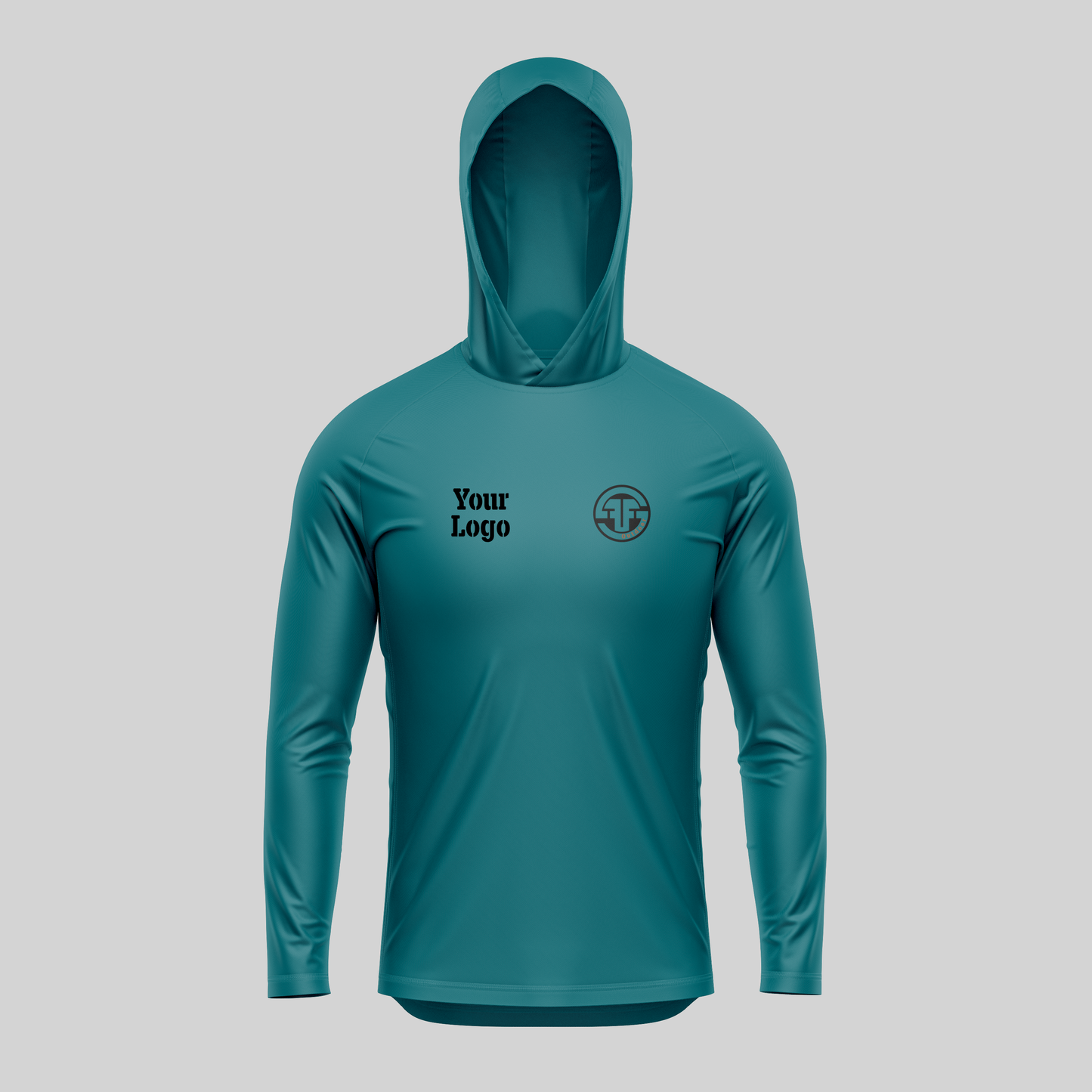 Mens Pro Sun Hoodie - Custom Logo