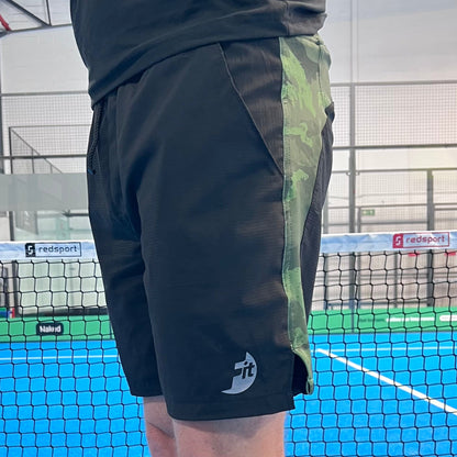 F-it RipFlex Mens Padel Shorts with Compression tights