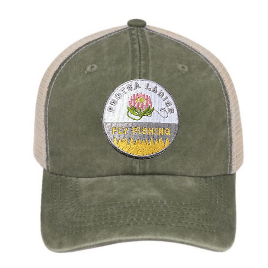 Classic Vintage cap with Protea Ladies logo