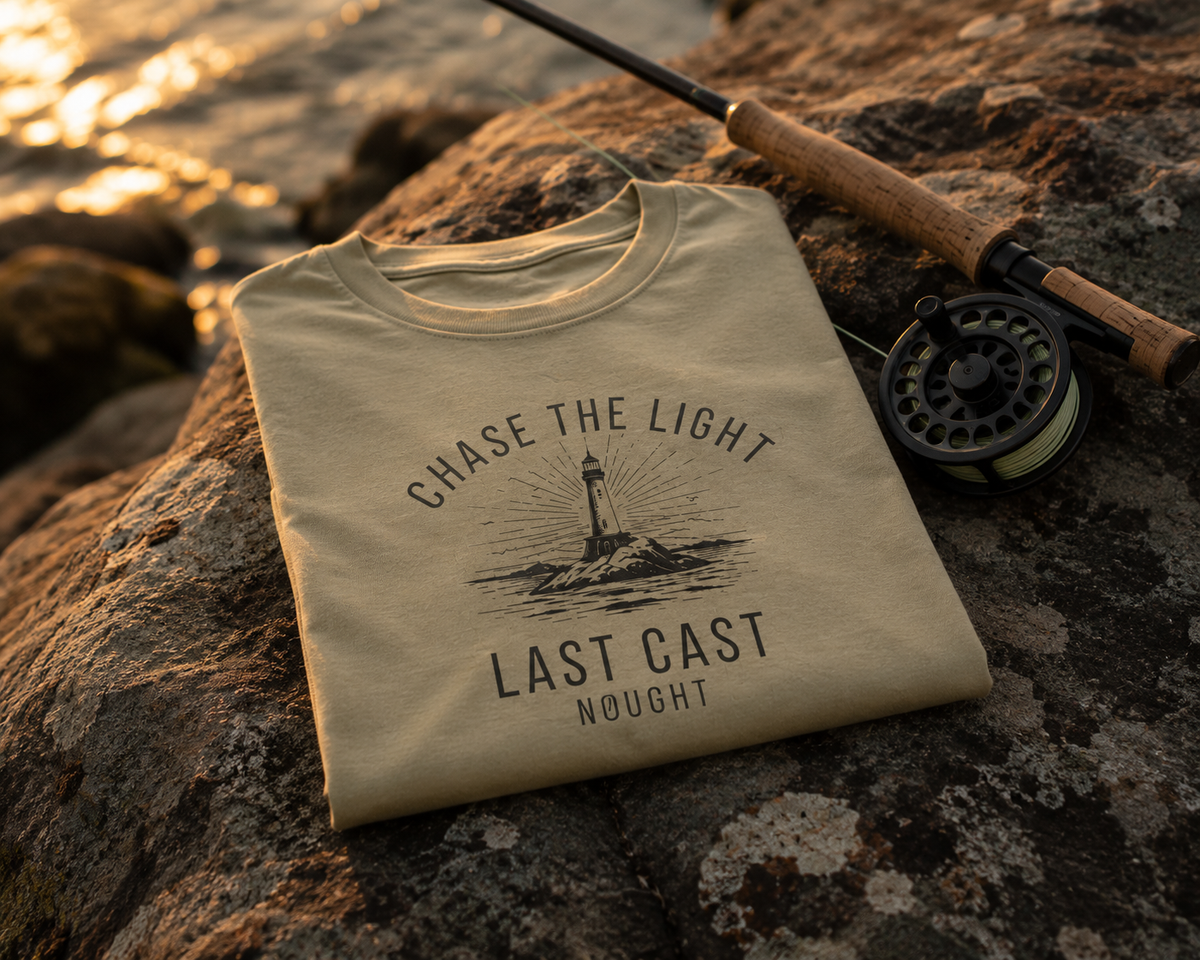 NOUGHT Premium Cotton Tee - Chase the light - womens