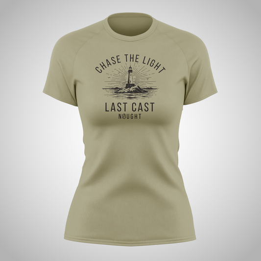 NOUGHT Premium Cotton Tee - Chase the light - womens