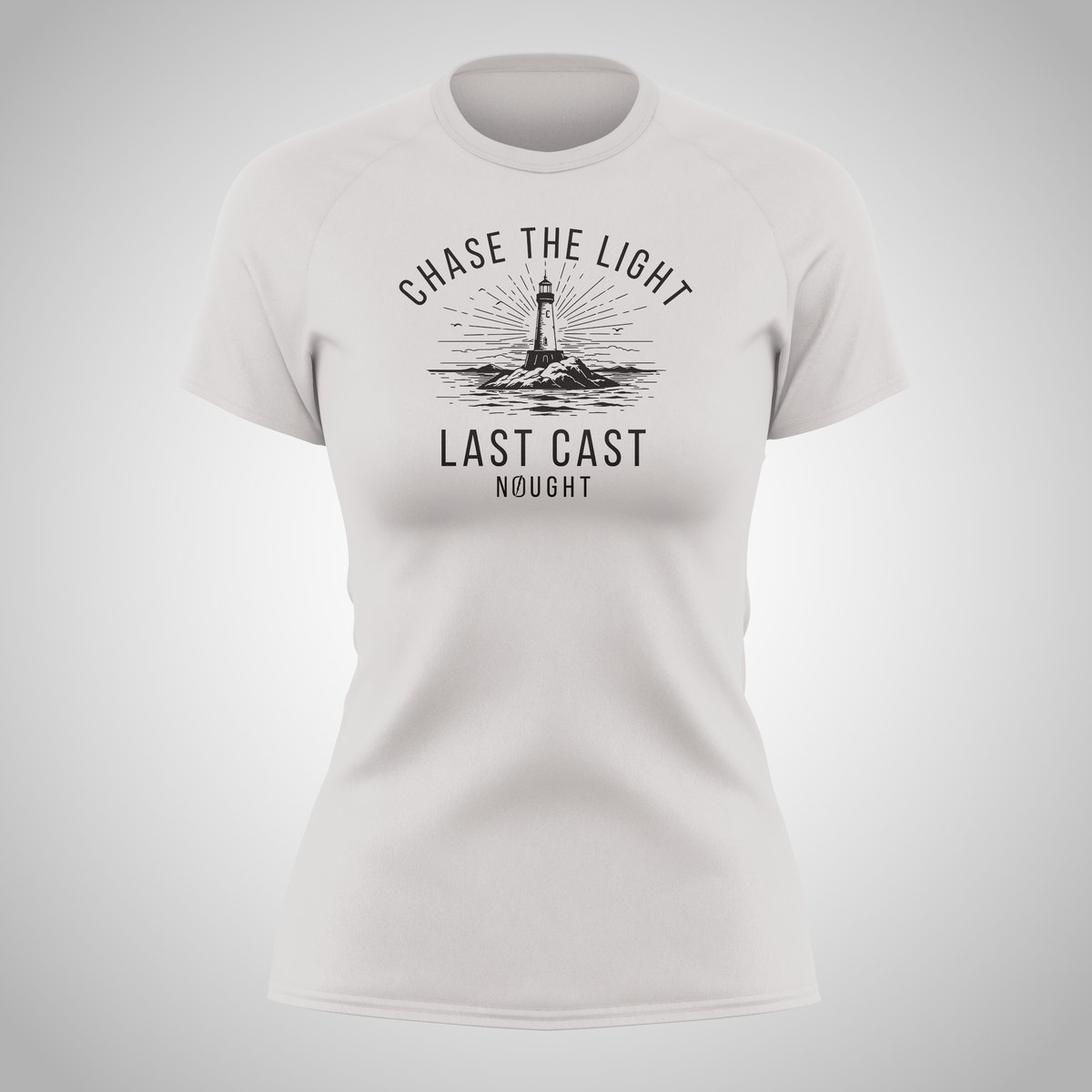 NOUGHT Premium Cotton Tee - Chase the light - womens