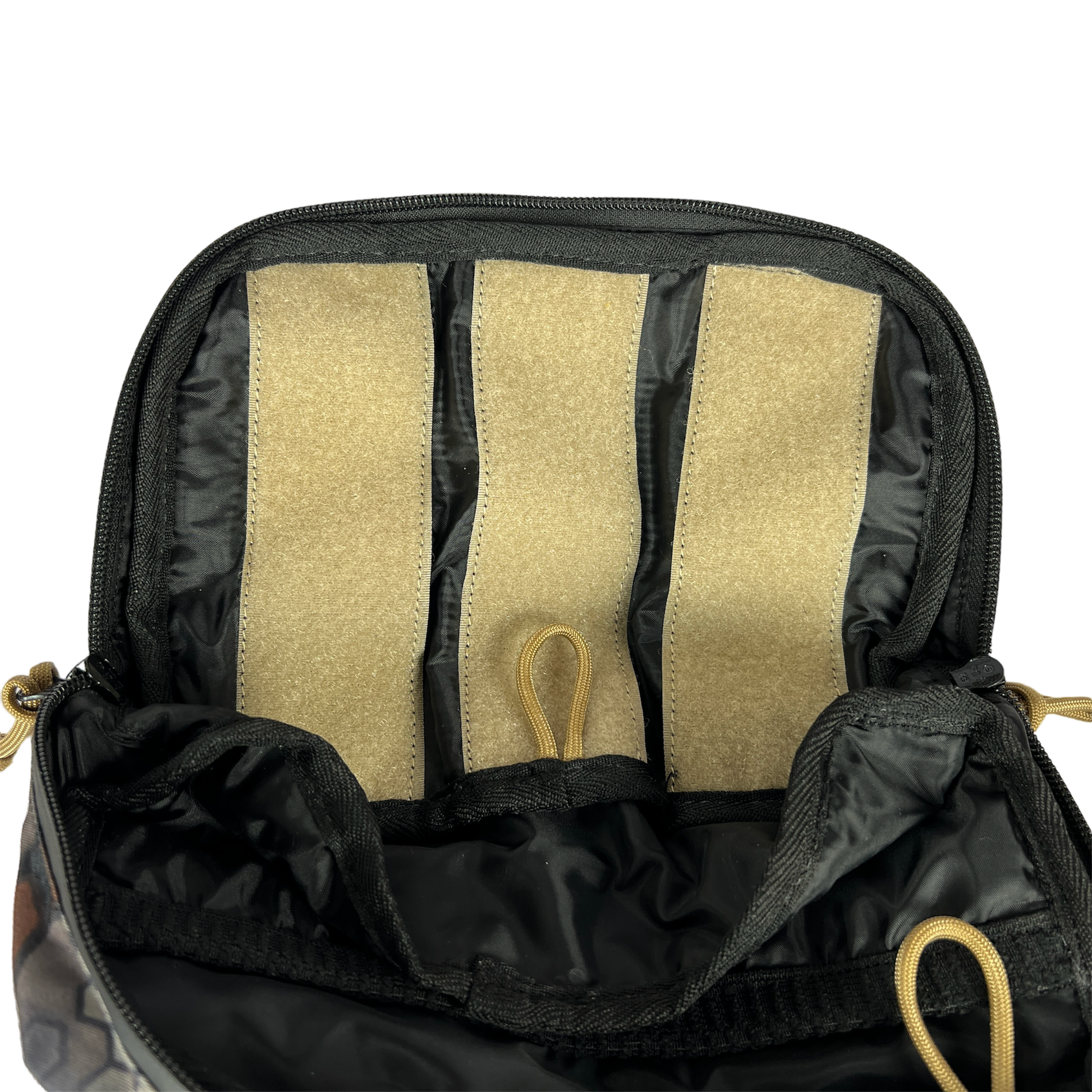 Firearm concealment gear bag and fishing chest pack