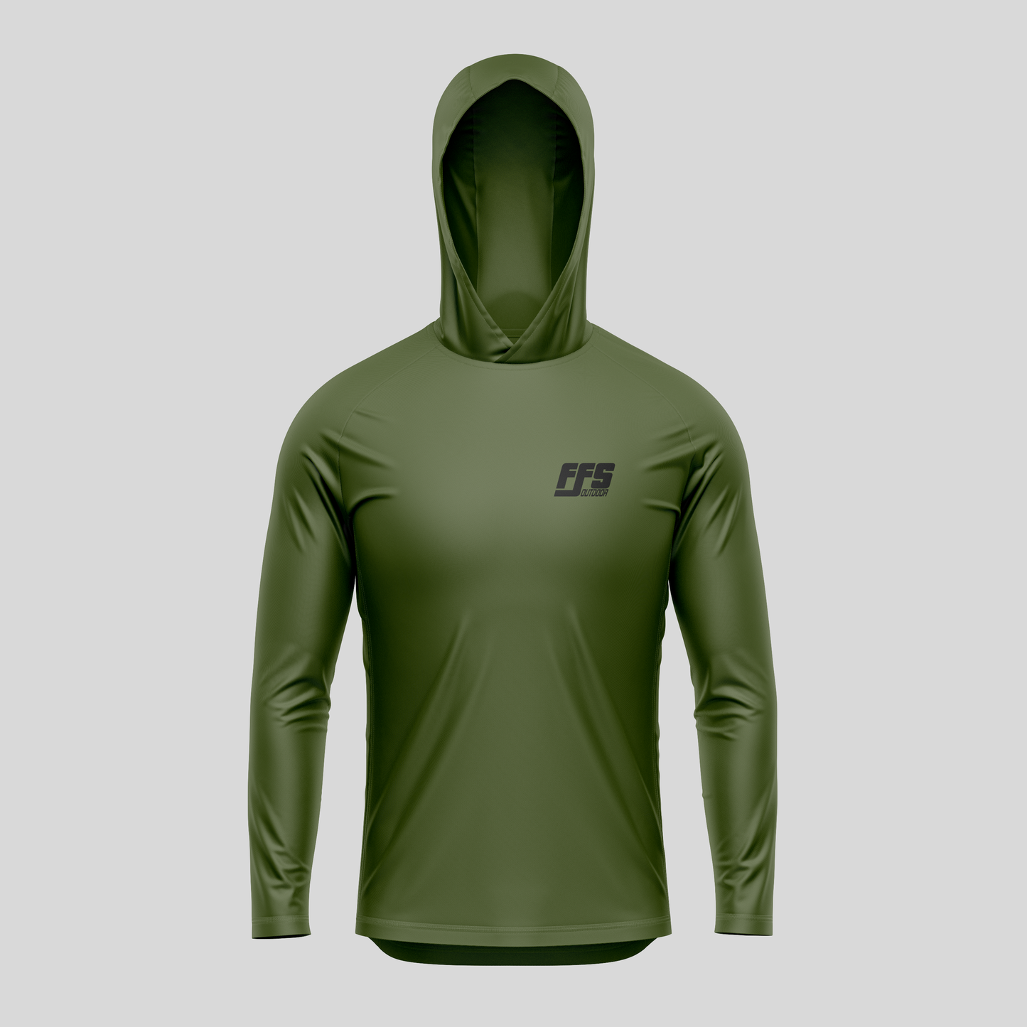 Mens Pro Sun Hoodie - Limited edition Fresh Water Fish