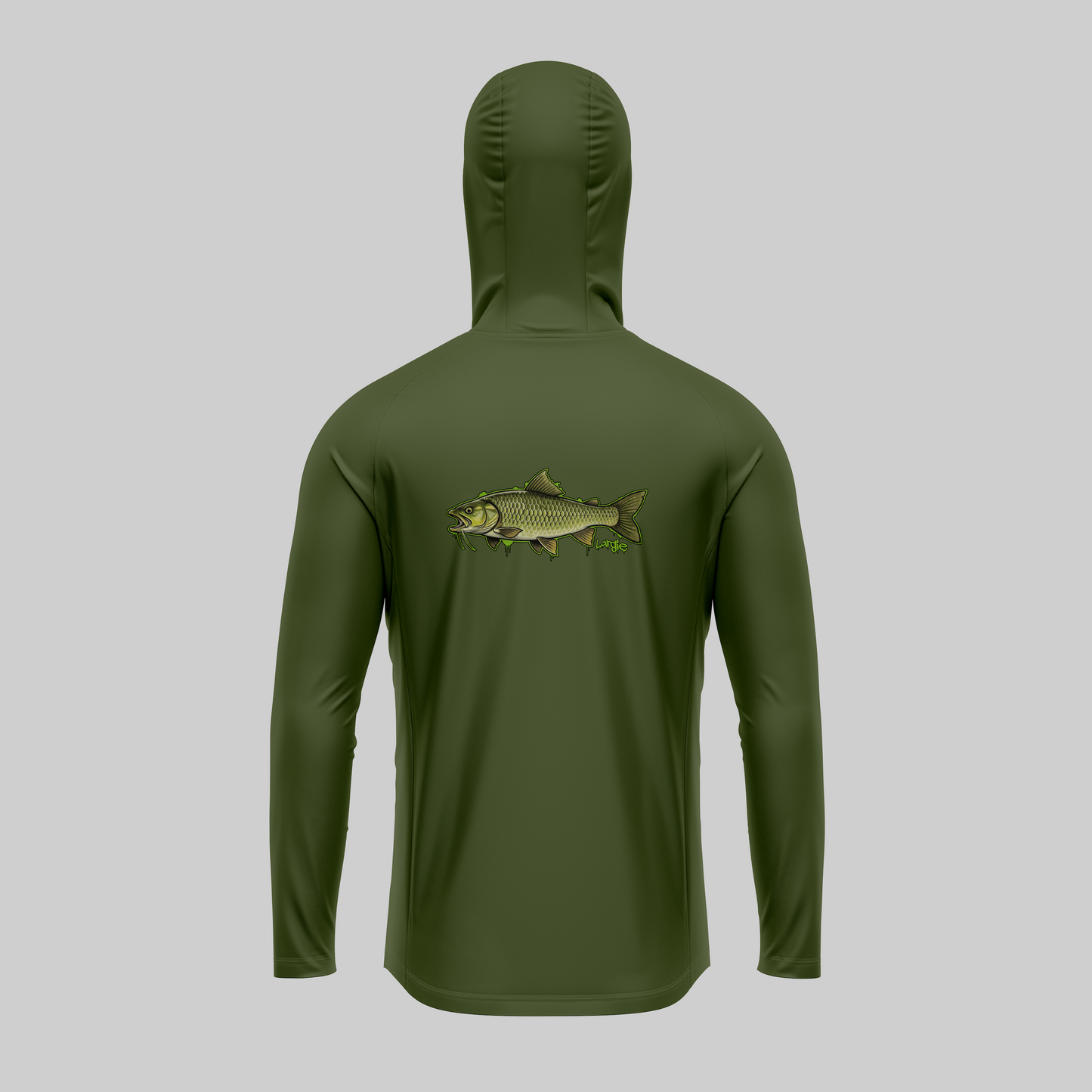 Mens Pro Sun Hoodie - Limited edition Fresh Water Fish