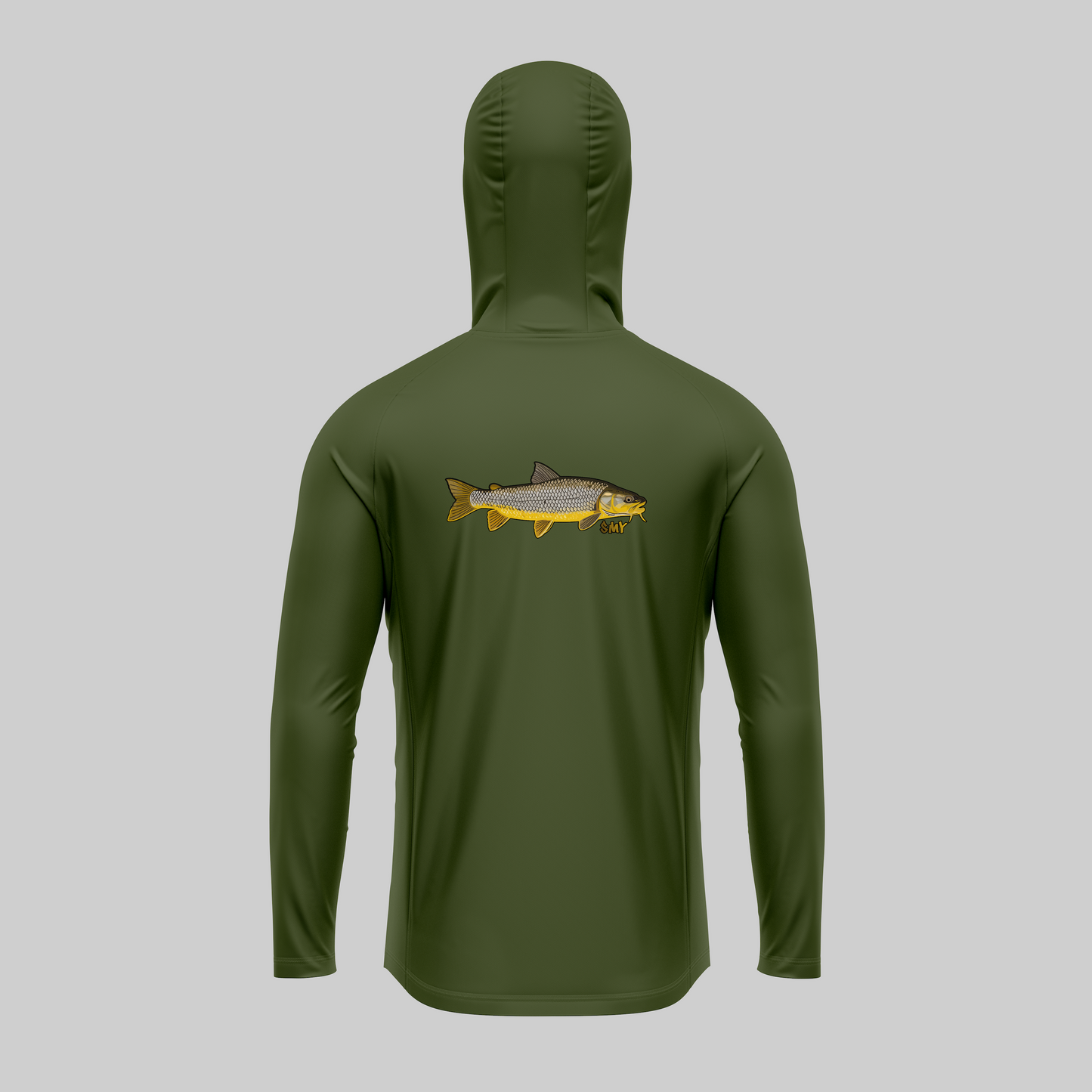 Mens Pro Sun Hoodie - Limited edition Fresh Water Fish