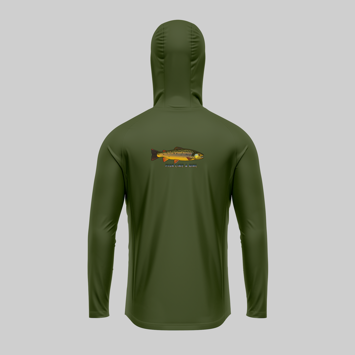 Mens Pro Sun Hoodie - Protea Ladies Fish like a girl