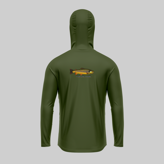 Mens Pro Sun Hoodie - Protea Ladies Fish like a girl