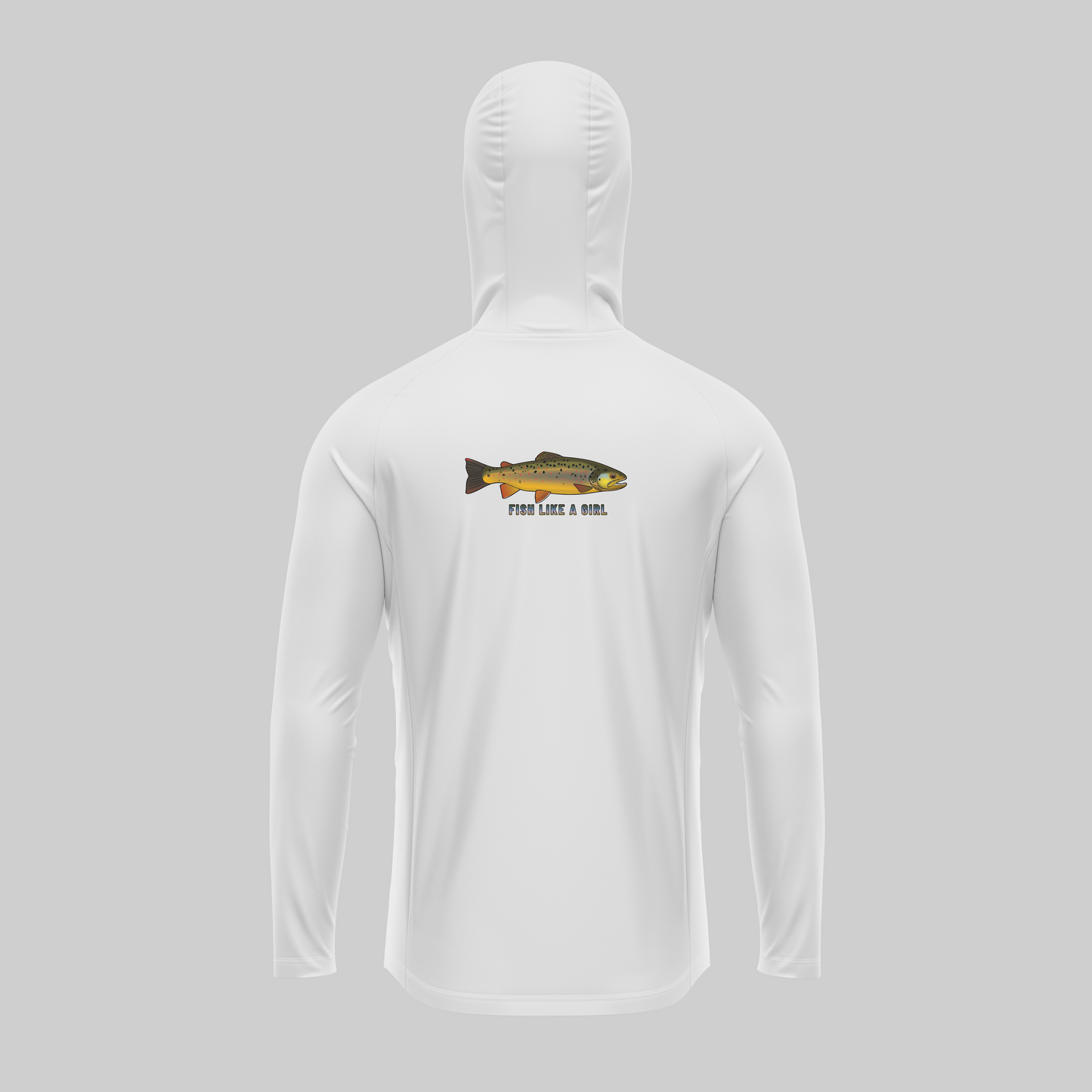 Sun hoodie UPF protection trout