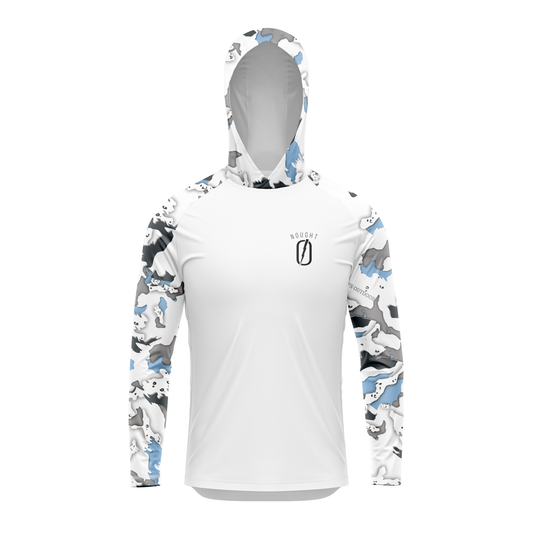 Mens Pro Sun Hoodie - Flats Camo