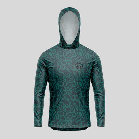 Mens Pro Sun Hoodie - Topo
