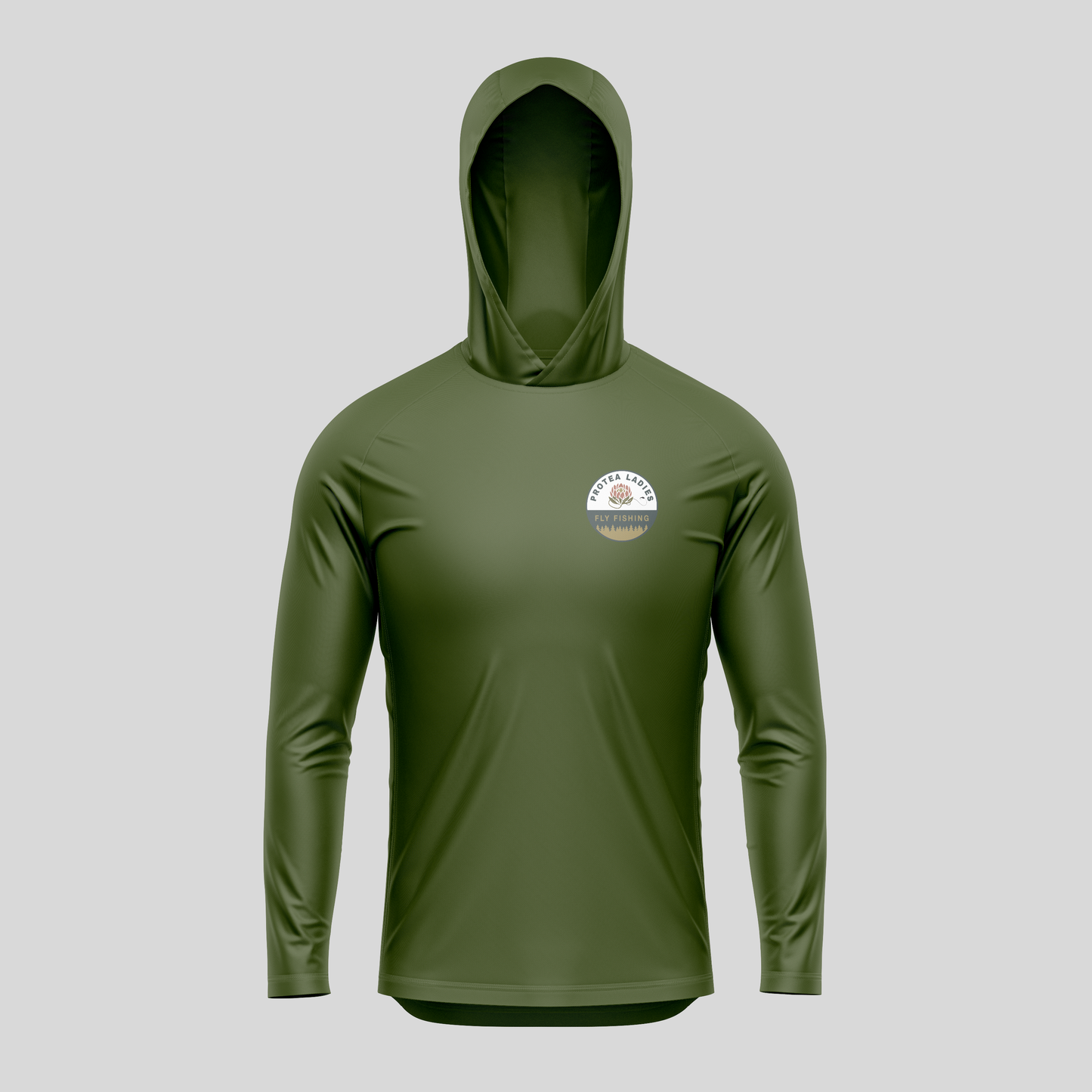 Mens Pro Sun Hoodie - Protea Ladies Fish like a girl