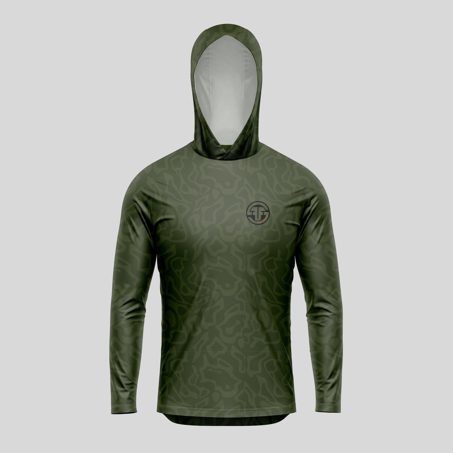 Mens Pro Sun Hoodie - Topo