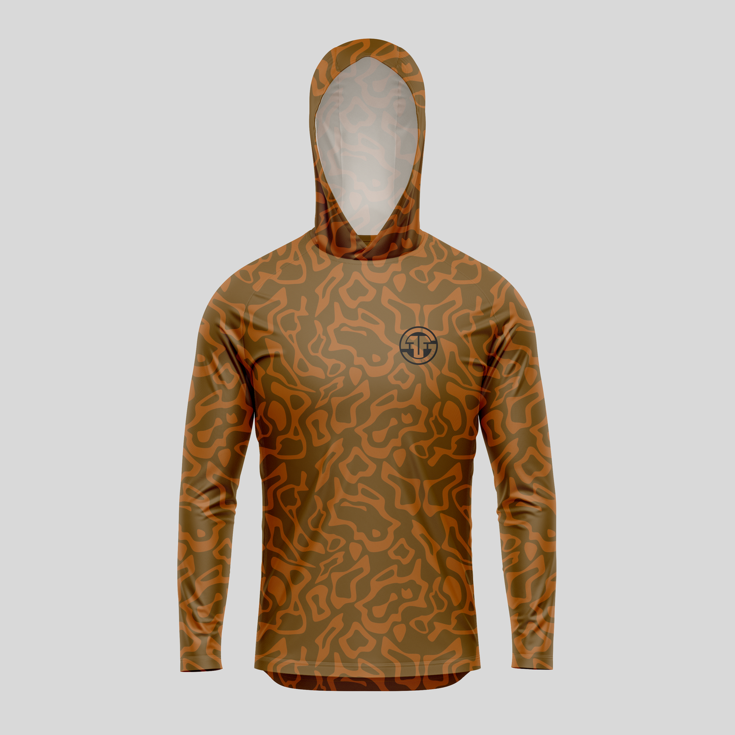 Mens Pro Sun Hoodie - Topo