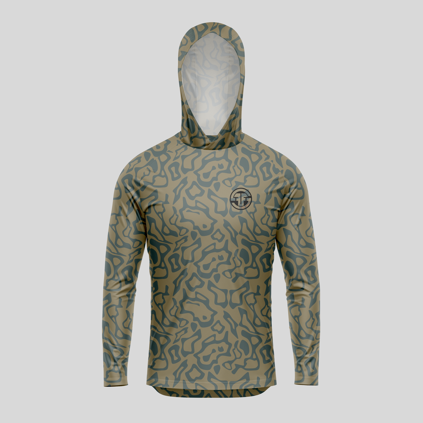 Mens Pro Sun Hoodie - Topo
