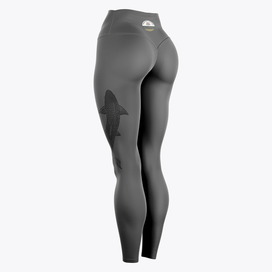 Women's Fishing Tights - Swimming Trout