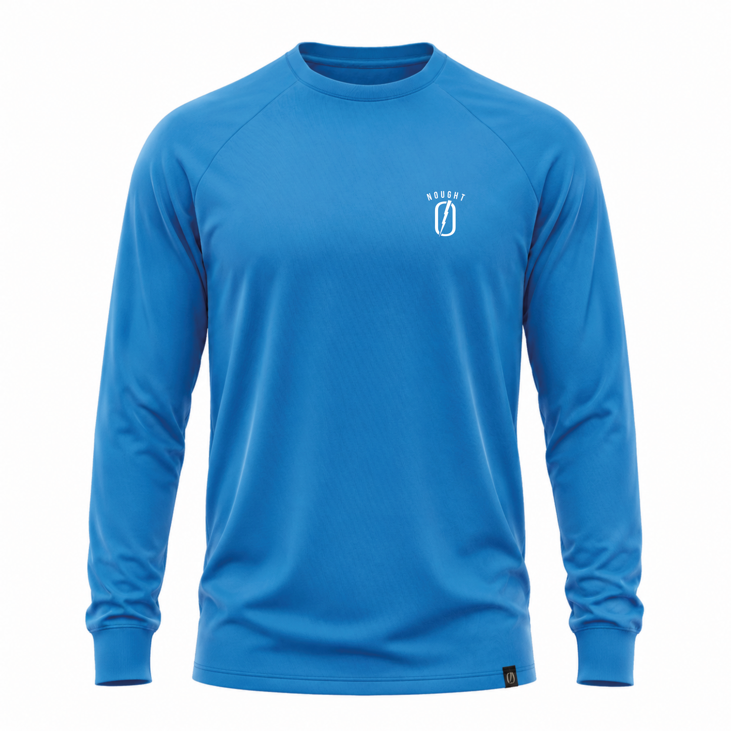 NOUGHT Long Sleeve Cotton Tee - Blue Play like a Pirate