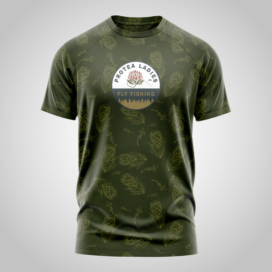 Mens Proteas Ladies Green and Gold