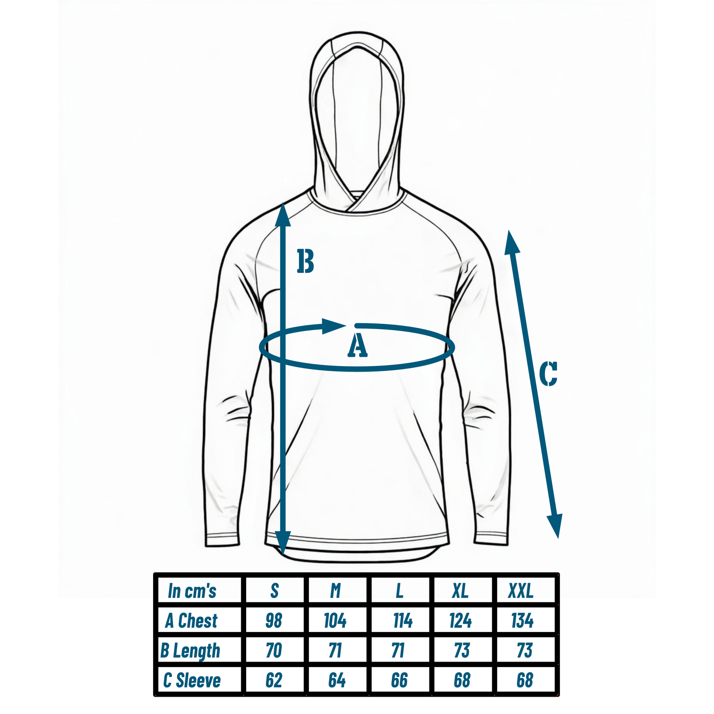 Mens Pro Sun Hoodie - Protea Ladies Fish like a girl