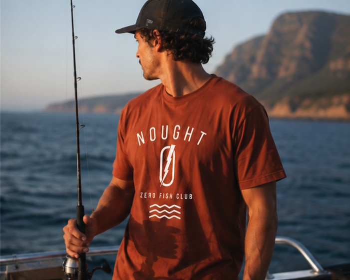 NOUGHT Premium Cotton Tee - Amber
