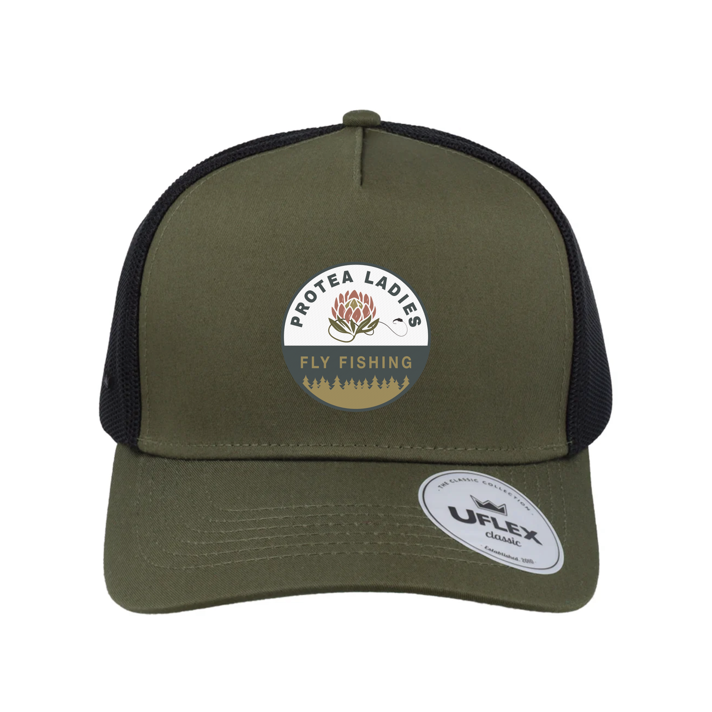 Uflex Classic Vintage cap with Protea Ladies logo