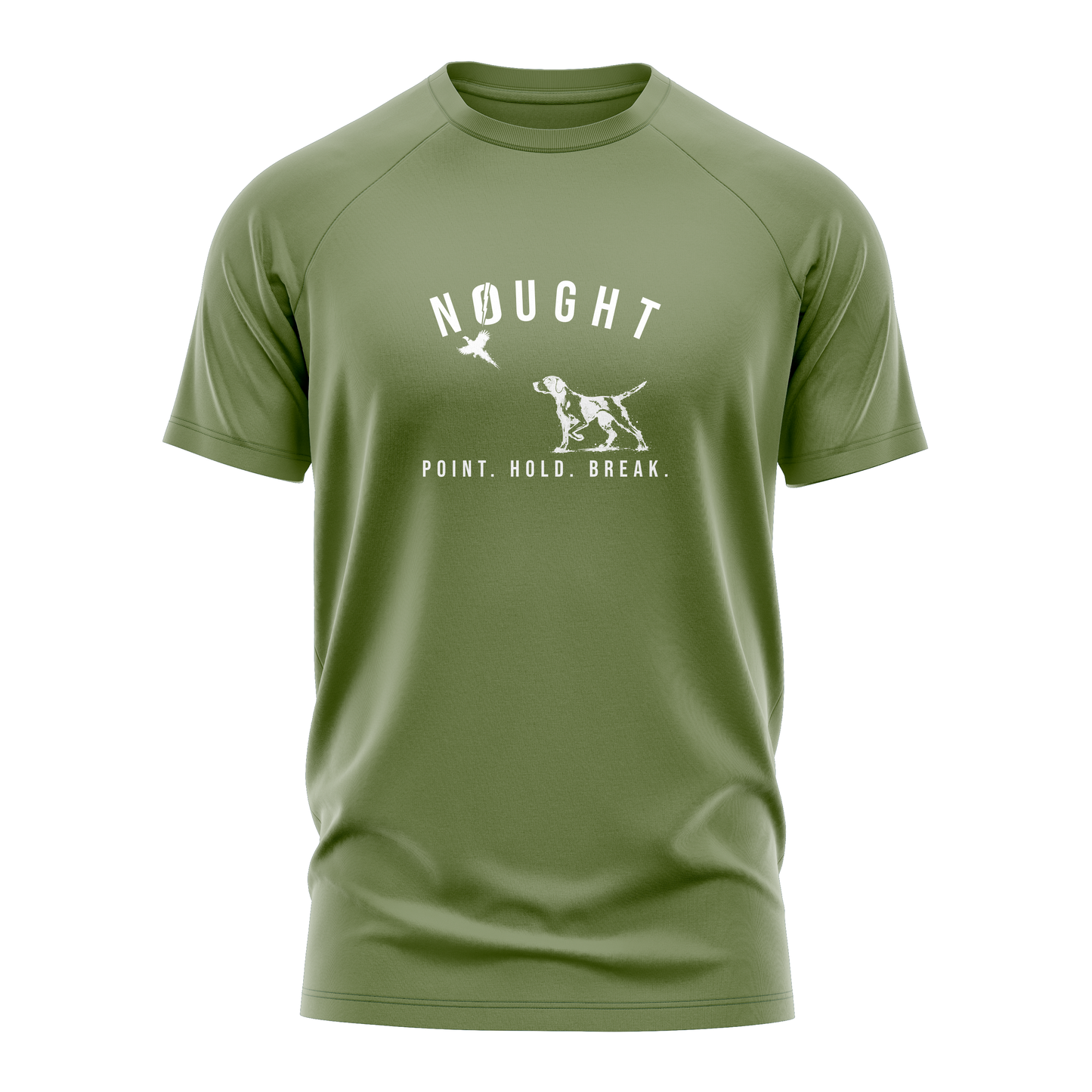NOUGHT Premium Cotton Tee - GSP Sage