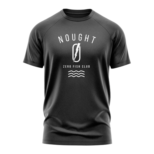 NOUGHT Poly Cotton Tee - Charcoal