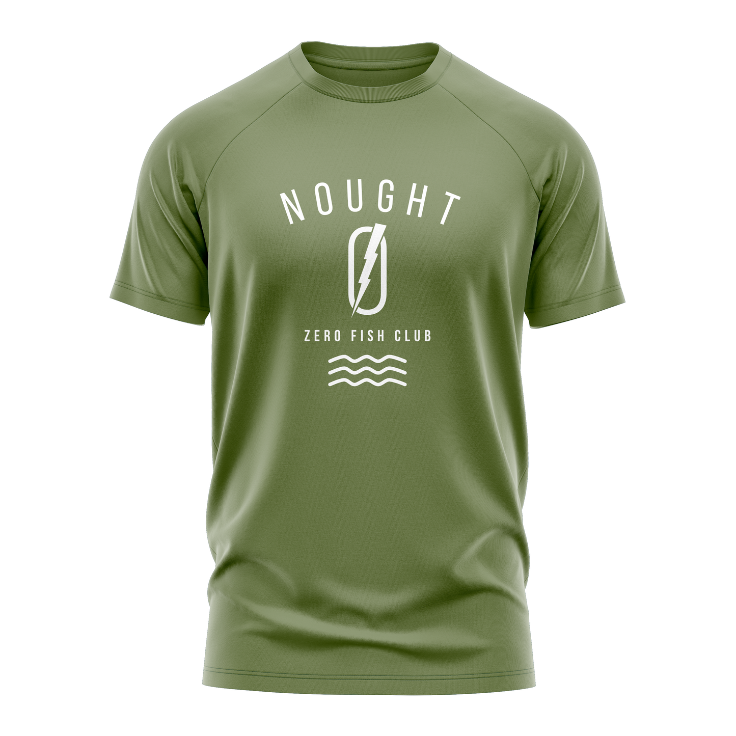 NOUGHT Premium Cotton Tee - Sage
