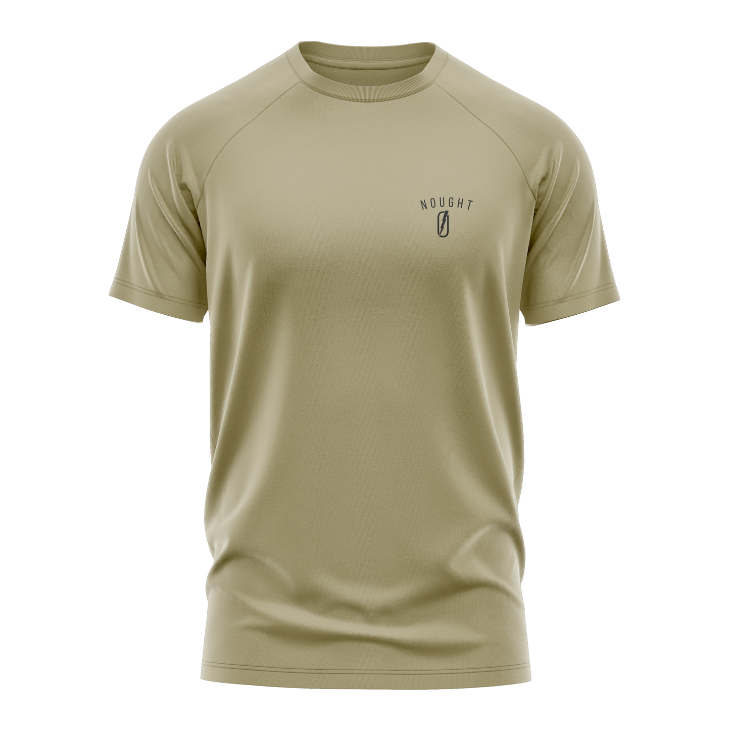 NOUGHT Premium Cotton Tee - Low Expectations Tan