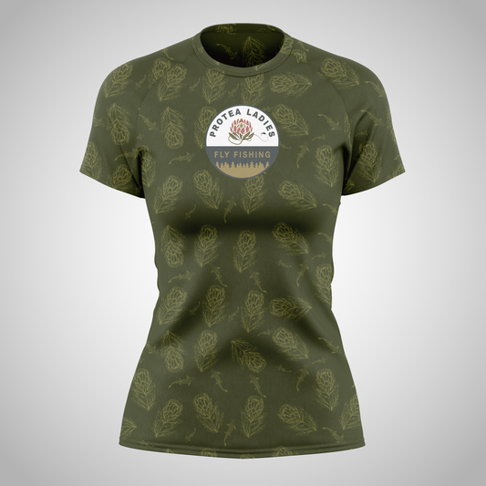 Women's Proteas Ladies Green and Gold