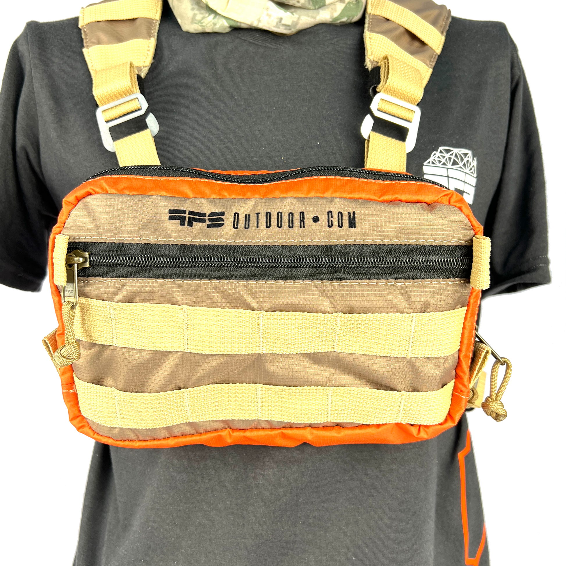 Tactical chest mount gear bag and fishing and hiking bag south africa