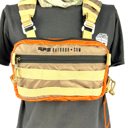 Tactical chest mount gear bag and fishing and hiking bag south africa