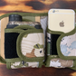 Binocular bag chest harness with range finder pouch canvas South Africa camouflage 